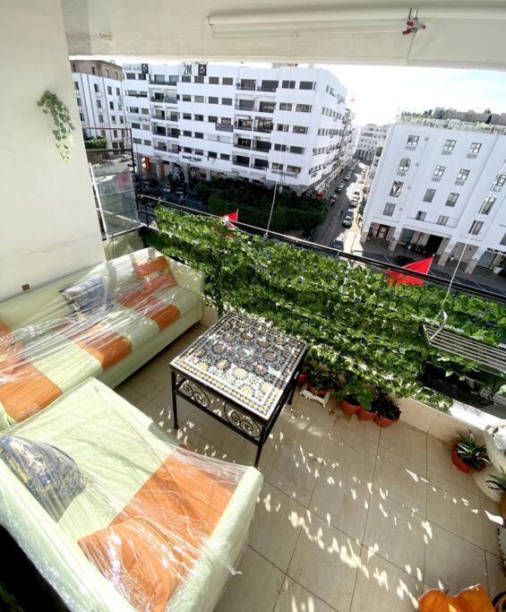 Panoramic View Of Downtown Rabat Apartment Exterior photo