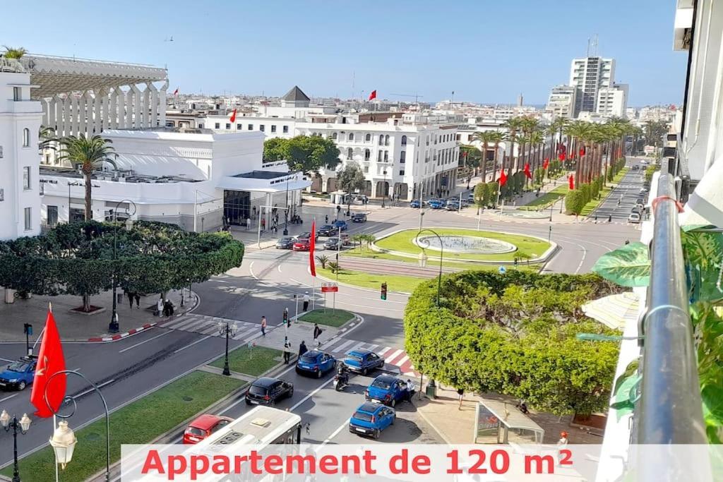 Panoramic View Of Downtown Rabat Apartment Exterior photo