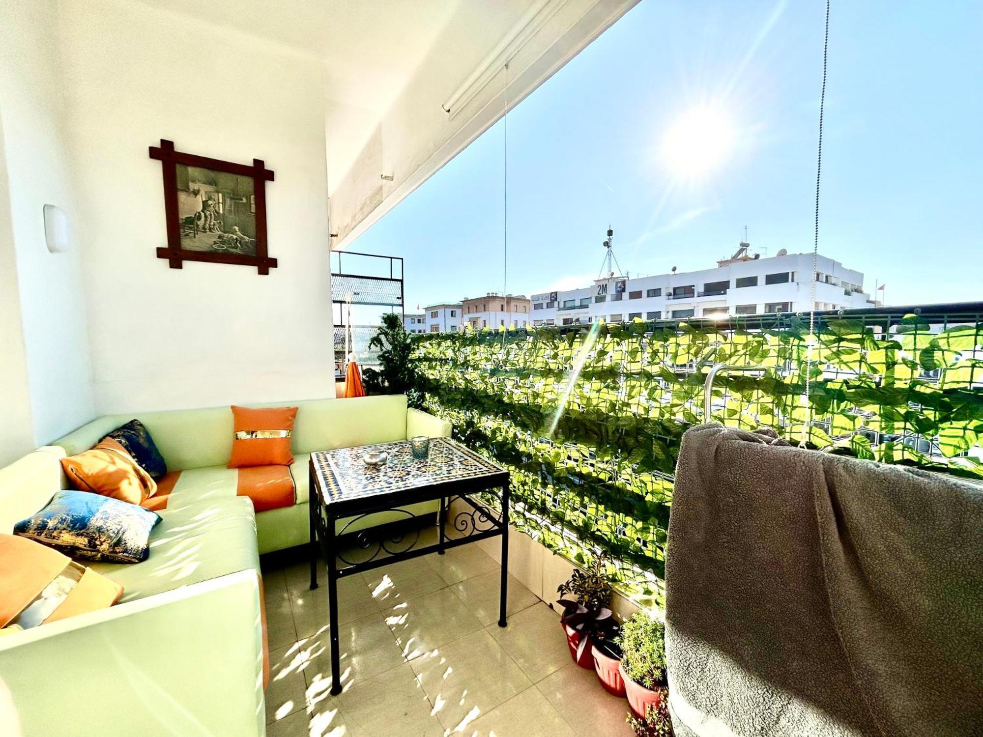 Panoramic View Of Downtown Rabat Apartment Exterior photo